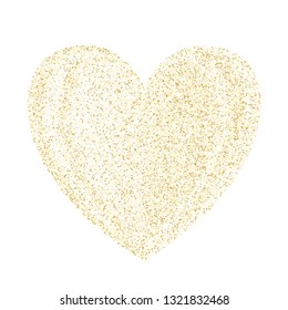 Gold sparkles glitter dust metallic confetti vector background. Decorative golden sparkling background. Gold stardust texture tinsel confetti party vector. Fashion glitter festive sparkles design