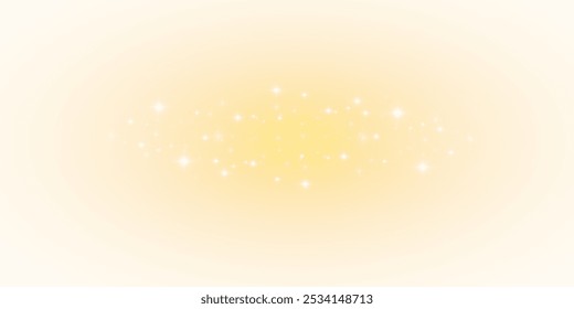 Gold sparks and golden stars glitter special light effect. Vector sparkles on transparent background. Christmas abstract. dust