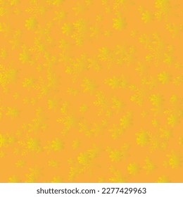Gold Splatter Dot. Geometric Bright Falling. Pattern Dark Sparks. Retro Color Background. Vector Snow Flake. Seamless Graphic Dot Christmas. Golden Random Dot. Yellow Abstract Fun. Flying Polka Spot