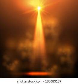 gold spotlight background