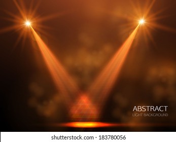 gold spotlight background