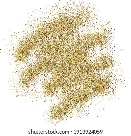 GOLD SPRAY. ELEGENT LUXURY BACKGROUND. VECTOR TEMPLATE