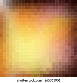 Gold square mosaic background