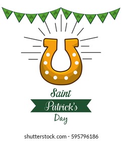 gold st patrick's day icon