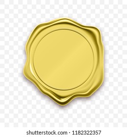 Gold stamp wax seal approval vector sealing retro label set. Quality garantee label Gold stamp wax seal approval vector sealing retro label set. Quality garantee label
