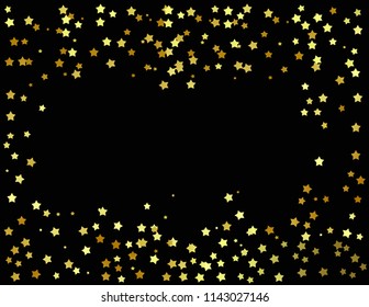 Gold star background