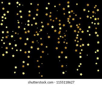 Gold star background