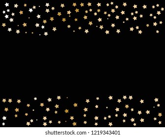 Gold star background