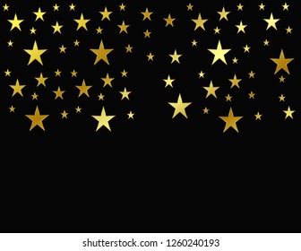 Gold star background