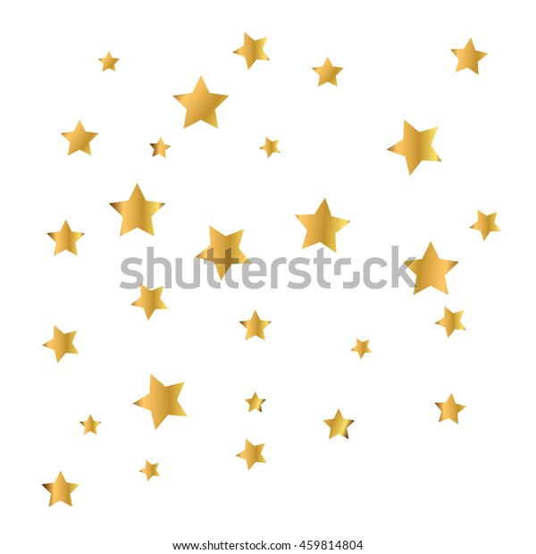 Gold Star Background Stock Vector (Royalty Free) 459814804