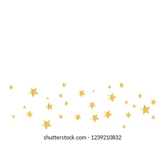 Gold star background illustration design