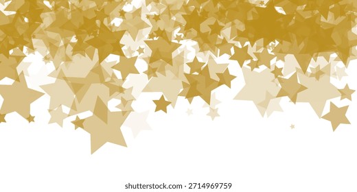Goldstern Konfetti nahtloses Muster. Goldener Glitzer funkelt wiederholten Hintergrund. Gelbe Funken wiederholt Tapete. Vektorfeier Weihnachten, Neujahr, Hochzeit oder Geburtstag Party Dekoration Hintergrund	