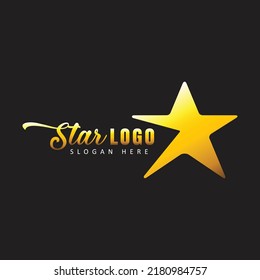 Sternvektor mit goldener Farbe bedeutet Luxus