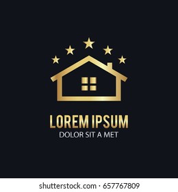 gold star house logo