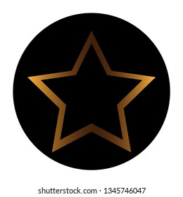  GOLD STAR ICON