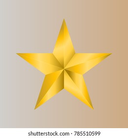 Gold Star Icon