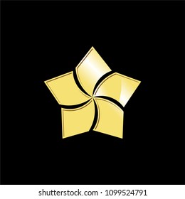 gold star icon logo