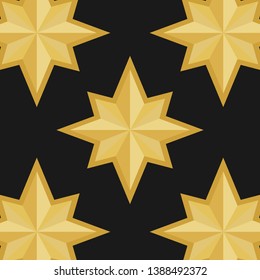 gold star icon vector marvel concept with black background. eps10