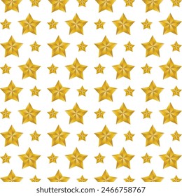 Gold Star logical trendy multicolor repeating pattern vector illustration design