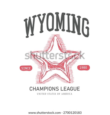 Gold star logo hand drawn vector illustration. Rock star party,poster,istick .sweater,tee shirt print design.