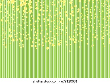 Gold Star Vector. Shine confetti pattern. Falling golden stars. Simple kids background. 
