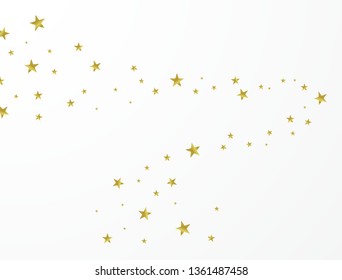 Falling Golden Stars Cloud Golden Stars Stock Vector (Royalty Free ...