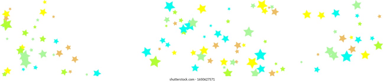 Gold Stars Greeting. Brown Texture Banner. Orange Confetti Symbol. Yellow Starry Card. Summer Modern. Christmas Symbol. Sparkling Cosmos. Celebration Festive. 