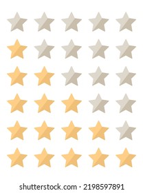 Gold stars for leaving a feeddback.