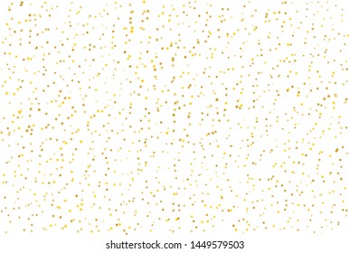 Gold stars.Background with Golden glitter, confetti. ypographic design. Bright festive, festival pattern for party invites, wedding, cards, phone Wallpapers. Vector illustration