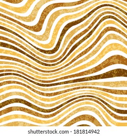 Gold striped background. Vector illustration EPS
