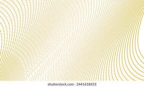 Gold stripes line abstract background vector image