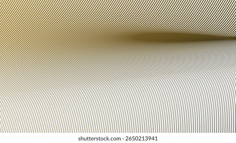 Linha de listras de ouro plano de fundo padrão sem costura para papel de parede de tecido de luxo moderno e design gráfico elegante