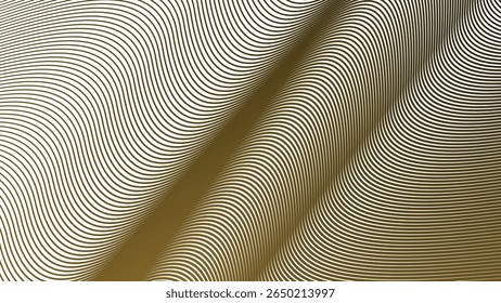 Gold stripes line seamless pattern background for modern luxury fabric wallpaper and elegant graphic design