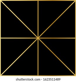Gold strokes texture. Vector illustration.