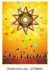 gold sun
