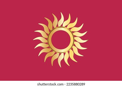 Gold Sun - Pettern and Wallpaper 