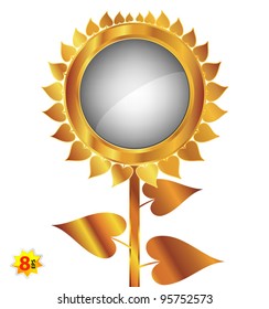 Gold sunflower.