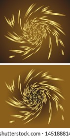 gold swirl