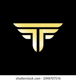 gold t icon logo