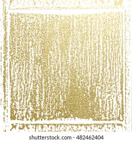 Gold texture. Abstract gold background. Distress, dirt texture . Simply place pattern over any object to create distressed effect. Vector illustration. Grunge background. Pattern with cracks.