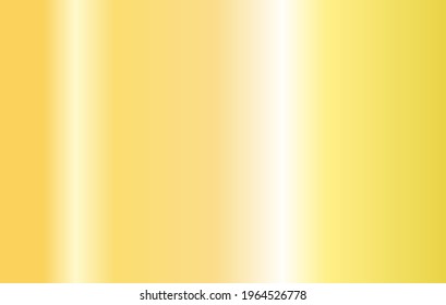 Gold texture background, imitation metal vector EPS 10. Glare of light - vertical stripes.