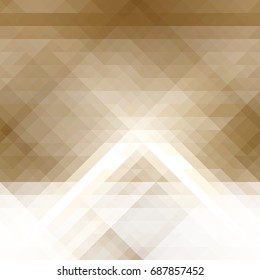 Gold texture with geometric figures.