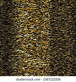 Gold texture. Golden abstract particles. Sparkle glitter background. Vector illustration. Golden confetti. Leopard texture.