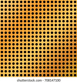 Gold texture hole – vector
