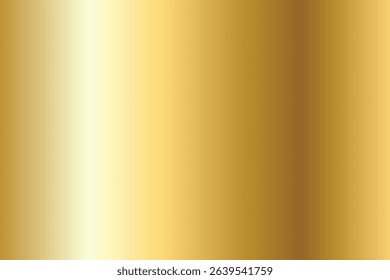Gold texture seamless pattern. Light realistic, shiny, metallic empty golden gradient template. Abstract metal decoration. Design for wallpaper, background, wrapping, fabric etc. Vector Illustration