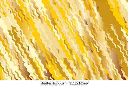 Gold texture. Yellow-golden gradient background. Minimal design. Abstract pattern with wave lines. Luxury colorful striped background. Geometric wavy backdrop. Vector illustration  
