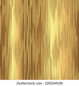 Gold textured 3d seamless pattern. Vector ornamental  golden background.