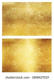 Gold textured backgrounds. Golden holiday backdrops.