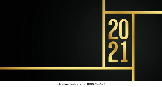  tema dorado 2021 fondo cuadrado elegante 