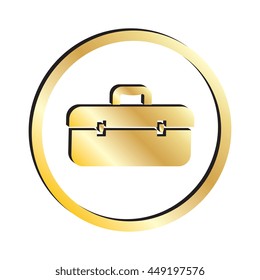 Gold Toolbox Icon